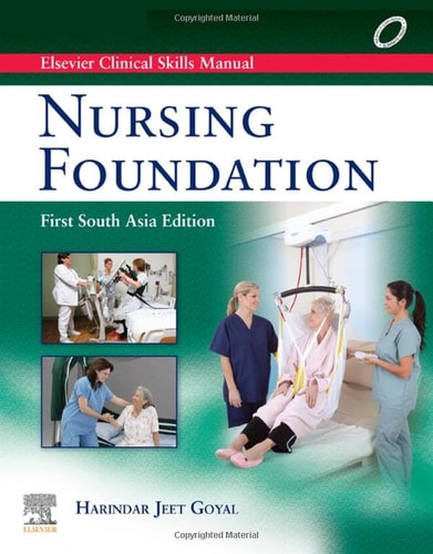 ELSEVIER CLINICAL SKILLS MANUAL, FIRST SOUTH ASIA EDITION Nursing cover
