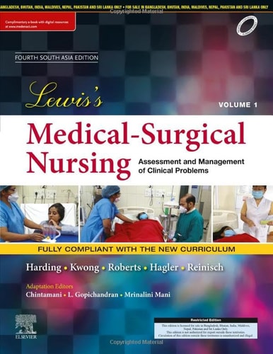 Lewis's Medical-Surgical Nursing, Fourth South Asia Edition - E-Book: Assessment and Management of Clinical Problems cover