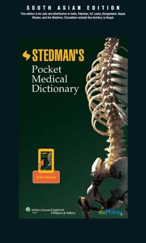 Stedman's Pocket Medical Dictionary (pb) cover