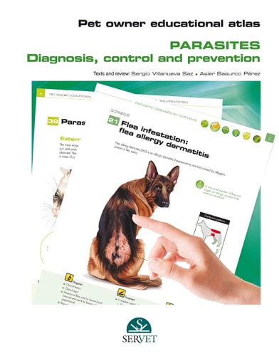 Pet Owner Educational Atlas Parasites : diagnosis, control and prevention cover
