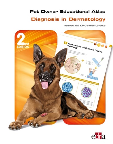 Pet Owner Educational Atlas: Diagnosis in Dermatology -2nd Edition cover