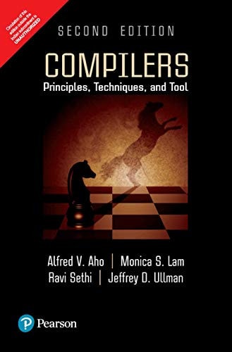 Compilers Principles, Techniques, & Tools cover