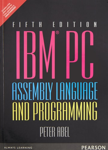 IBM PC Assembly Language and Programming cover