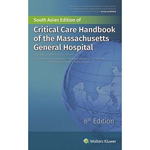 Critical Care Handbook of the Massachusetts General Hospital cover
