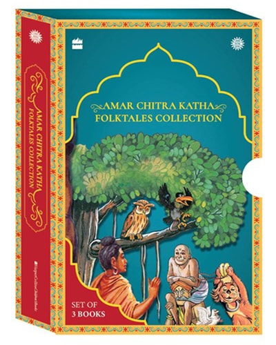 AMAR CHITRA KATHA FOLKTALES COLLECTION. cover