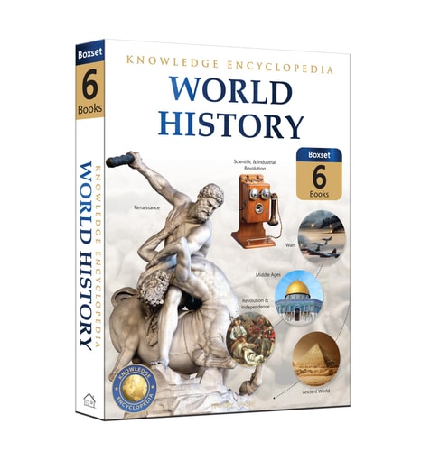 World History: Collection of 6 Books (Knowledge Encyclopedia For Children) cover