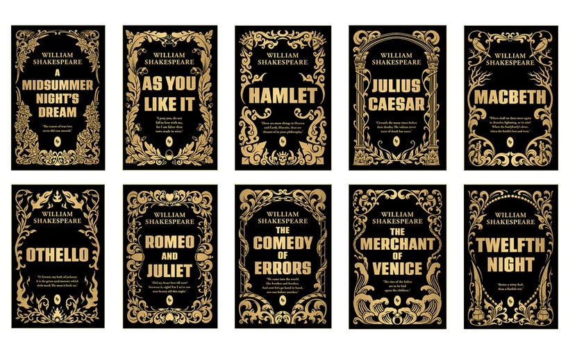 Greatest Works of William Shakespeare: Boxed Set of 10 cover