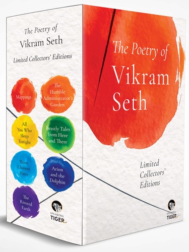 THE POETRY OF VIKRAM SETH BOXSET 7 BOOKS cover