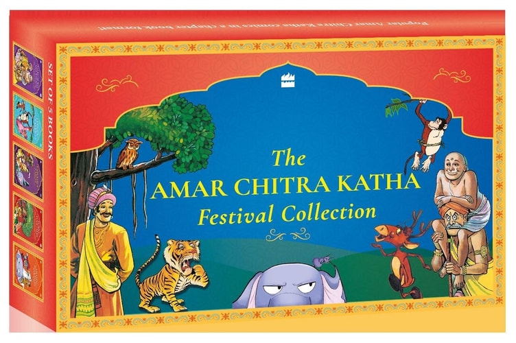 The Amar Chitra Katha Festival Collection Boxset of 5 Books cover