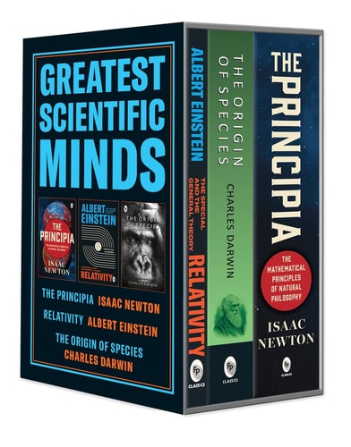 Greatest Scientific Minds: Charles Darwin, Albert Einstein, Isaac Newton: Boxed Set of 3 cover
