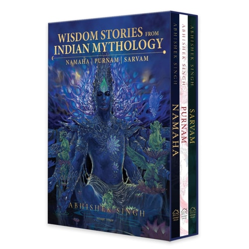 Wisdom Stories from Indian Mythology: (Namaha, Purnam, Sarvam) cover