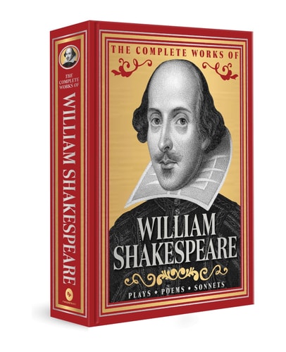 The Complete Works of William Shakespeare (Deluxe Hardbound Edition) cover
