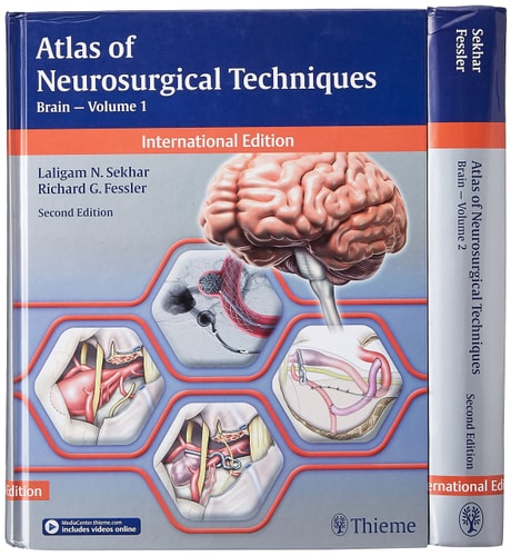 Atlas of Neurosurgical Techniques Brain 2nd Edition Indian cover