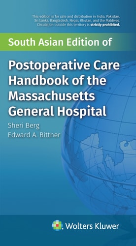 Mgh Postoperative Care Handbook - 1E cover