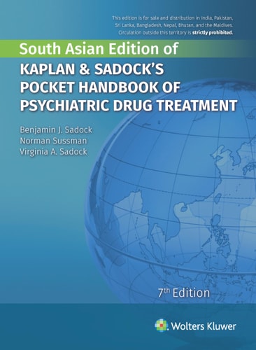Kaplan & Sadock's Pocket Handbook of Psychiatric Drug Treatment - 7E cover