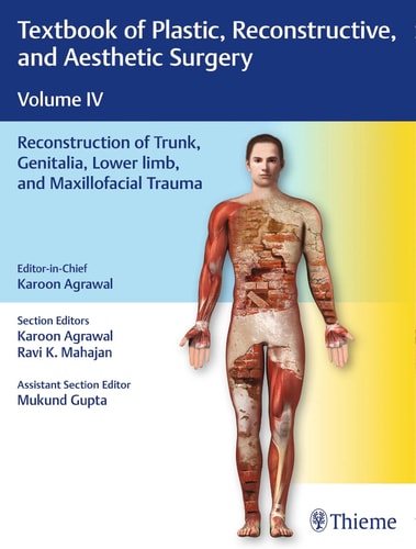 Textbook of Plastic, Reconstructive, and Aesthetic Surgery, Vol 4 Reconstruction of Trunk, Genitalia, Lower Limb, and Maxillofacial Trauma cover