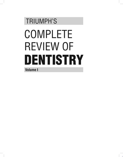 Triumph’s Complete Review of Dentistry cover