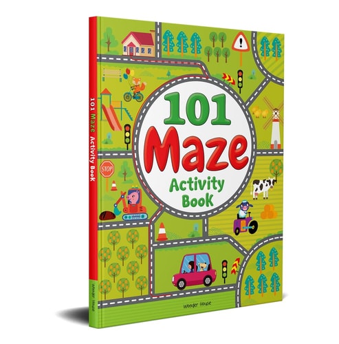 101 Maze Activity Book cover