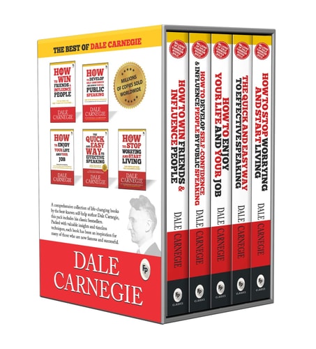 The Best of Dale Carnegie (Set of 5 Books) cover
