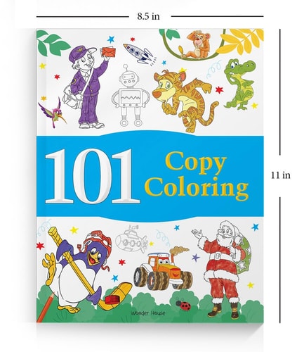 101 Copy Coloring cover