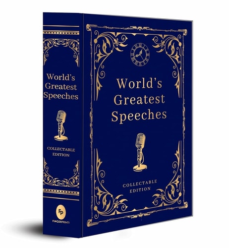 World's Greatest Speeches (Deluxe Hardbound Edition) cover