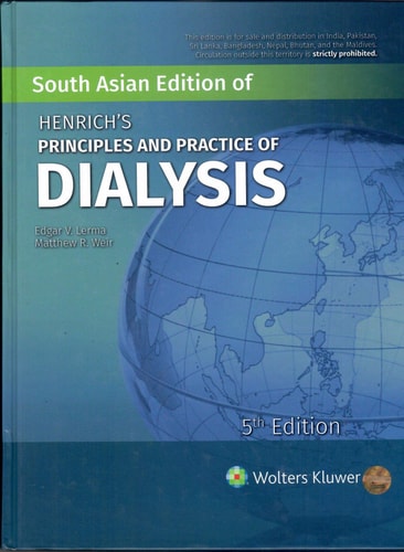 Principal And Practice Of Dialysis cover