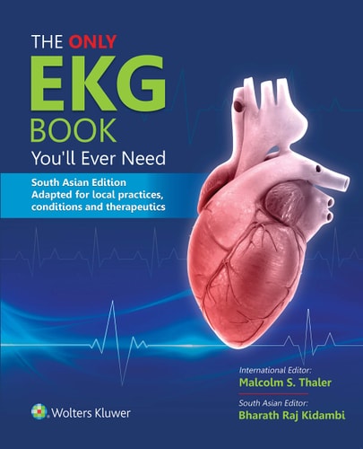 The Only Ekg Book You Will Ever Need (Sae) (Pb 2021) cover