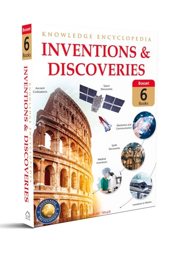 Knowledge Encyclopedia Inventions and Discoveries Wonder House cover