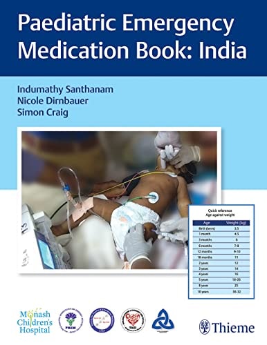 Paediatric Emergency Medication Book: India cover