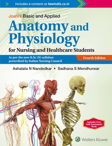 Joshi's Basic and Applied Anatomy and Physiology for Nursing and Healthcare Students -4E cover
