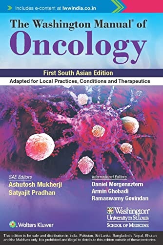 The Washington Manual of Oncology -4E (1st SAE) cover