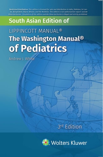 The Washington Manual of Pediatrics -3E cover