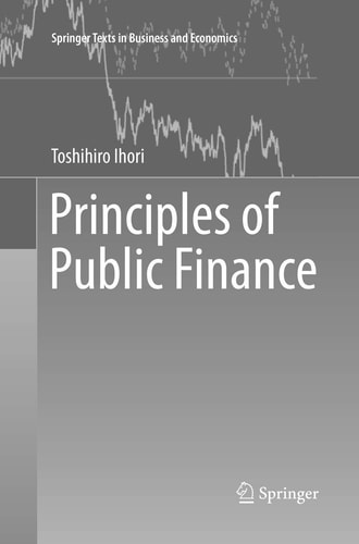 Principles of Public Finance cover