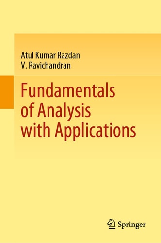 Fundamentals of Analysis with Applications cover