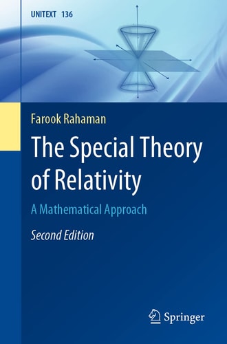The Special Theory of Relativity A Mathematical Approach cover