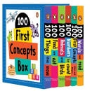 My First 100 Concept Board Book (6 Books Boxset) A Boxset of 6 Illustrated Board Books for PreSchool Kids, Toddlers [Penguin Early Learning Series] cover